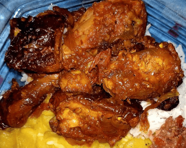 Cari Poulet Fermier